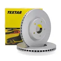 TEXTAR 92167405 Brake Disc Set for Nissan Juke F15, Nismo, Qashqai 1, J10, X-Trail 2 (front)