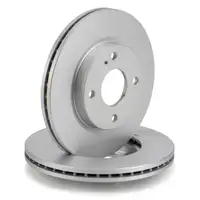 TEXTAR 92176005 Bremsscheiben Satz f&uuml;r FORD Fiesta 6 MK6 Ka+ 3 UK FK vorne