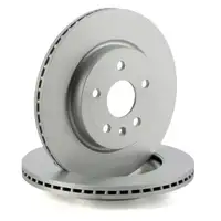 TEXTAR Bremsscheiben + Bel&auml;ge f&uuml;r OPEL Insignia A 17/18 Zoll SAAB 9-5 YS3G vorne + hinten