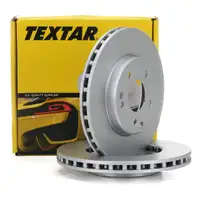 TEXTAR 92105905 Bremsscheiben Satz f&uuml;r MERCEDES W203 C208 C209 A209 W210 R171 vorne