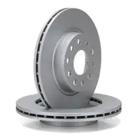 TEXTAR 92120705 Bremsscheiben Satz für AUDI A3 8P VW Beetle Caddy Golf 5 6 Jetta vorne