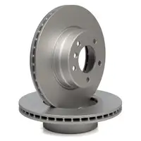 Bremsscheiben + Bremsbel&auml;ge + Sensor f&uuml;r BMW 5er E61 520-525i 520d 525d vorne + hinten