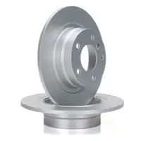 TEXTAR 92133103 Bremsscheiben Satz f&uuml;r BMW 1er E81 E87 3er E90 E92 ohne M-Technik hinten