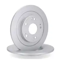 TEXTAR Bremsen Set Bremsscheiben + Bremsbel&auml;ge f&uuml;r HONDA Civic 9 / Tourer (FK) hinten