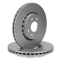 TEXTAR 92254603 Bremsscheiben Satz f&uuml;r RENAULT Clio Captur Kangoo Laguna Megane vorne