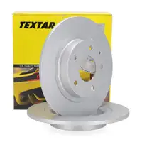 TEXTAR Brake Disc Set, 278 mm, for MAZDA 6 GJ GL Rear Axle GHT226251A