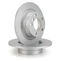 TEXTAR Bremsscheiben + Bel&auml;ge Sensor Backen f&uuml;r BMW F20 F21 F22 F23 ohne M-Technik hinten
