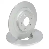 TEXTAR Brake Discs + Pads for CITROEN C4 Aircross and PEUGEOT 4008 (model year 2012 and later) &ndash; rear