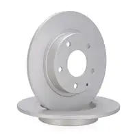 TEXTAR Brake Kit: Brake Discs + Brake Pads for MAZDA 3 (BM, BN) 1.5/D, 2.0, 2.2D (Rear)