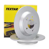 TEXTAR Brake Disc Set, 284 mm, for Hyundai Kona, Kia Carens, and Kia Soul (Rear), Part No. 58411B2500