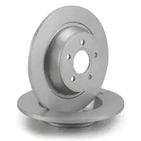 TEXTAR Bremsen Set Bremsscheiben + Bremsbel&auml;ge f&uuml;r FORD Mondeo 5 MK5 hinten