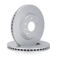 TEXTAR 92274203 Brake Disc Set for Nissan Leaf ZE0, Qashqai, 2 X-Trail, 3 Koleos (2 front discs)