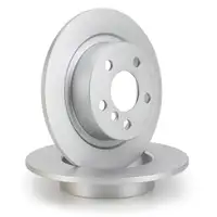 TEXTAR Bremsscheiben + Bel&auml;ge + Sensor f&uuml;r BMW X1 U11 X2 U10 MINI ohne M-Technik hinten