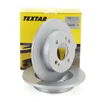 TEXTAR 92291603 Bremsscheiben Satz &Oslash; 234mm f&uuml;r HYUNDAI i10 2 3 Hinterachse 58411B9000