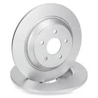 TEXTAR Bremsen Set Bremsscheiben + Bremsbel&auml;ge f&uuml;r FORD Focus 3 MK3 bis 01.2016 hinten