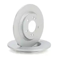 TEXTAR Brake Disc Set, 284 mm, for Hyundai Kona, i30, Kia Ceed, Optima, Soul, and 2 Xceed (rear)