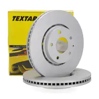 TEXTAR 92295003 Bremsscheiben Satz f&uuml;r MAZDA 6 GJ GL ab 03.2019 CX-5 KE GH KF vorne