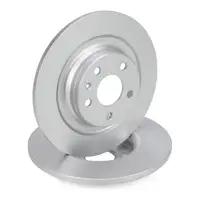 TEXTAR 92295105 Bremsscheiben Satz f&uuml;r VOLVO S60 3 S90 2 V60 2 V90 2 XC60 2 16" hinten