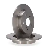 TEXTAR Bremsen Set Bremsscheiben + Bremsbel&auml;ge f&uuml;r SUZUKI Swift 3 (MZ, EZ) SX4 hinten