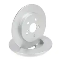 TEXTAR Bremsen Set Bremsscheiben + Bel&auml;ge f&uuml;r TOYOTA Prius W3 W5 W52 Verso S P12 hinten