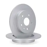 TEXTAR Bremsen Set Bremsscheiben + Bel&auml;ge f&uuml;r FIAT Sedici SUZUKI SX4 Fgst. TSM hinten