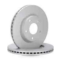 TEXTAR 92232205 Bremsscheiben Satz f&uuml;r NISSAN Juke F15 Pulsar C13 vorne