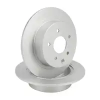 TEXTAR 92237103 Bremsscheiben Satz f&uuml;r NISSAN Evalia Juke NV200 Pulsar Qashqai 1 hinten