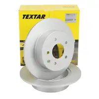 TEXTAR 92237103 Bremsscheiben Satz f&uuml;r NISSAN Evalia Juke NV200 Pulsar Qashqai 1 hinten