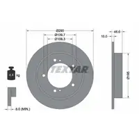 TEXTAR Brake Kit: Brake Discs + Brake Pads for SUZUKI Jimny SN (2005 and later) &ndash; Front
