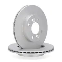 TEXTAR Bremsen Set Bremsscheiben + Bremsbel&auml;ge f&uuml;r DACIA Spring 45/65 PS vorne