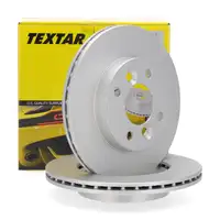 TEXTAR 92350903 Bremsscheiben Satz &Oslash; 238mm f&uuml;r DACIA Spring Vorderachse