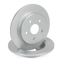 TEXTAR Bremsscheiben + Bermsbel&auml;ge f&uuml;r TOYOTA CH-R X1 Camry V7 Prius W6 RAV 4 V hinten