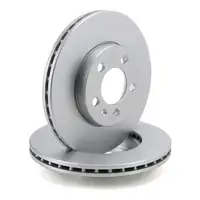 TEXTAR 92303803 Bremsscheiben Satz f&uuml;r VW Polo 6 Arona Ibiza 5 Fabia 4 Kamiq 1ZG/1ZJ vorne