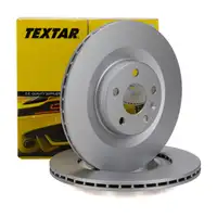 TEXTAR Bremsscheiben &Oslash; 320mm f&uuml;r VOLVO V60 2 V90 2 XC60 2 XC90 2 mit 17 Zoll Felgen hinten