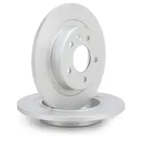 TEXTAR Bremsen Set Bremsscheiben + Bremsbel&auml;ge f&uuml;r OPEL Insignia B hinten