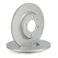 TEXTAR Bremsscheiben + Bel&auml;ge f&uuml;r CITROEN C4 3 OPEL Corsa-e Mokka-e PEUGEOT e-208 hinten