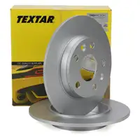 TEXTAR 92327203 Bremsscheiben Satz f&uuml;r RENAULT Zoe BFM_ 136 PS hinten 440A09572R