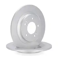 TEXTAR Bremsscheiben + Bremsbel&auml;ge f&uuml;r HYUNDAI Kona (SX2) 1.0/1.6 T-GDi hinten