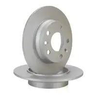 TEXTAR Bremsscheiben Satz &Oslash; 260mm f&uuml;r RENAULT Megane 4 Captur 2 NISSAN Juke 2 hinten