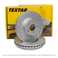 TEXTAR 92289603 Bremsscheiben Satz f&uuml;r MERCEDES W211 S211 C219 55/63AMG hinten 2114231112