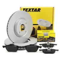 TEXTAR Bremsen Set Bremsscheiben + Bremsbel&auml;ge f&uuml;r FORD Ecosport ab 06.2017 vorne