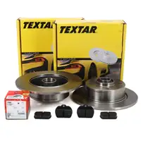 TEXTAR Bremsscheiben + TRW Bremsbel&auml;ge f&uuml;r VW K&auml;fer 1200 1300 1302 1303 1500 1600 vorne