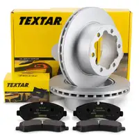 TEXTAR Bremsscheiben + Bremsbel&auml;ge f&uuml;r MERCEDES Sprinter 5-t B907 hinten