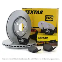 TEXTAR Bremsscheiben + Bremsbel&auml;ge f&uuml;r FORD Focus 4 MK4 ST Mustang Mach-E vorne