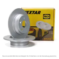 TEXTAR 92071605 Bremsscheiben Satz f&uuml;r AUDI A4 B5 1.6 1.9 TDI PR-1LA bis Fgst. vorne
