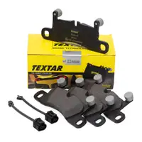 TEXTAR 2472101 Bremsbel&auml;ge + Warnsensor f&uuml;r PORSCHE Cayenne (92A) VW Touareg (7P) hinten