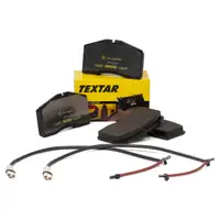 TEXTAR 2140201 Bremsbeläge + Wako für PORSCHE 964 Turbo 993 3.8 Carrera 3.6 Turbo vorne