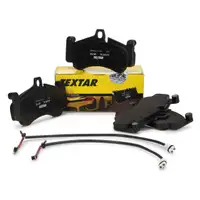 TEXTAR 2341401 Bremsbeläge + Wako für PORSCHE 996 3.6 GT2 462/483 PS vorne