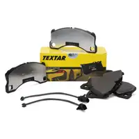 TEXTAR 2500701 Bremsbel&auml;ge + Wako f&uuml;r PORSCHE Macan (95B) 3.0 GTS 3.6 Turbo vorne