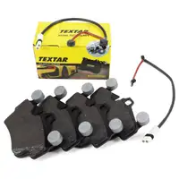 TEXTAR 2404903 Bremsbel&auml;ge + Sensor f&uuml;r PORSCHE Cayman (987) S / R 3.4 bis 05.2012 vorne